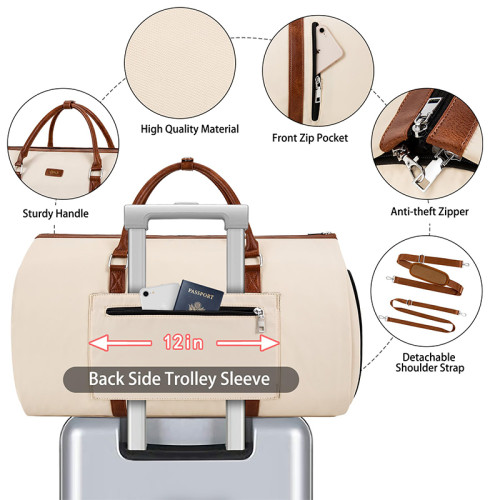 Wholesale Travel Duffel Bag Weekender Bag Garment Duffel Bag