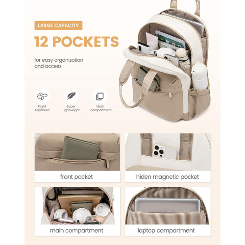 Factory Wholesale Laptop Backpack for Women Waterproof Computer Backpack