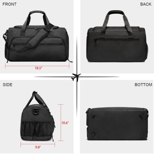 Factory Manufacturer Gym Bag for Men Women Weekender Duffel Bag