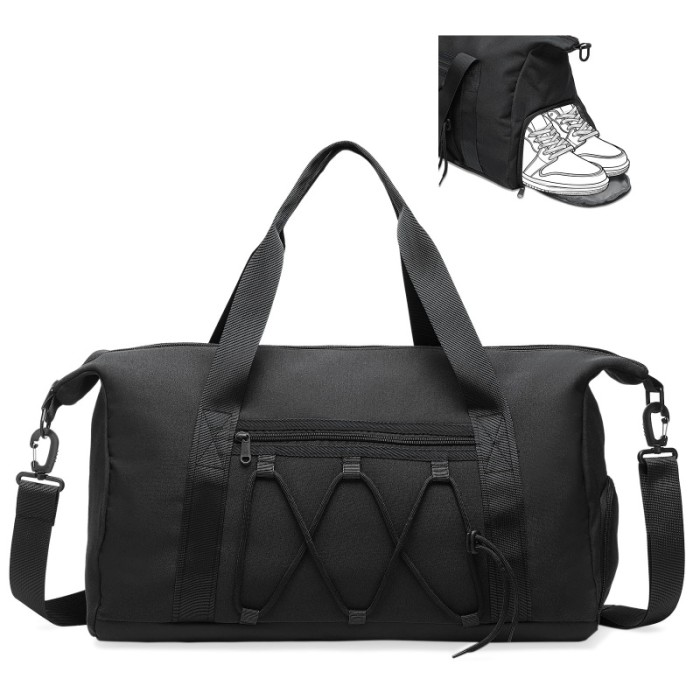 Laptop Tote Bag Lightweight Gym Bag with Shoe Water Resistant Sports Duffel Bag