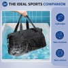 Laptop Tote Bag Lightweight Gym Bag with Shoe Water Resistant Sports Duffel Bag
