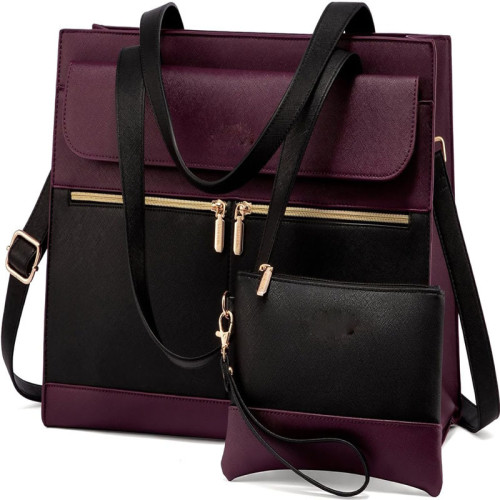 Custom Laptop Tote Bag for Women Work, Travel & Office Shoulder Bag with Large Capacity