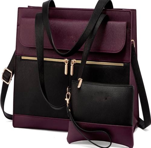 Custom Laptop Tote Bag for Women Work, Travel & Office Shoulder Bag with Large Capacity