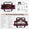 Custom Laptop Tote Bag for Women Work, Travel & Office Shoulder Bag with Large Capacity