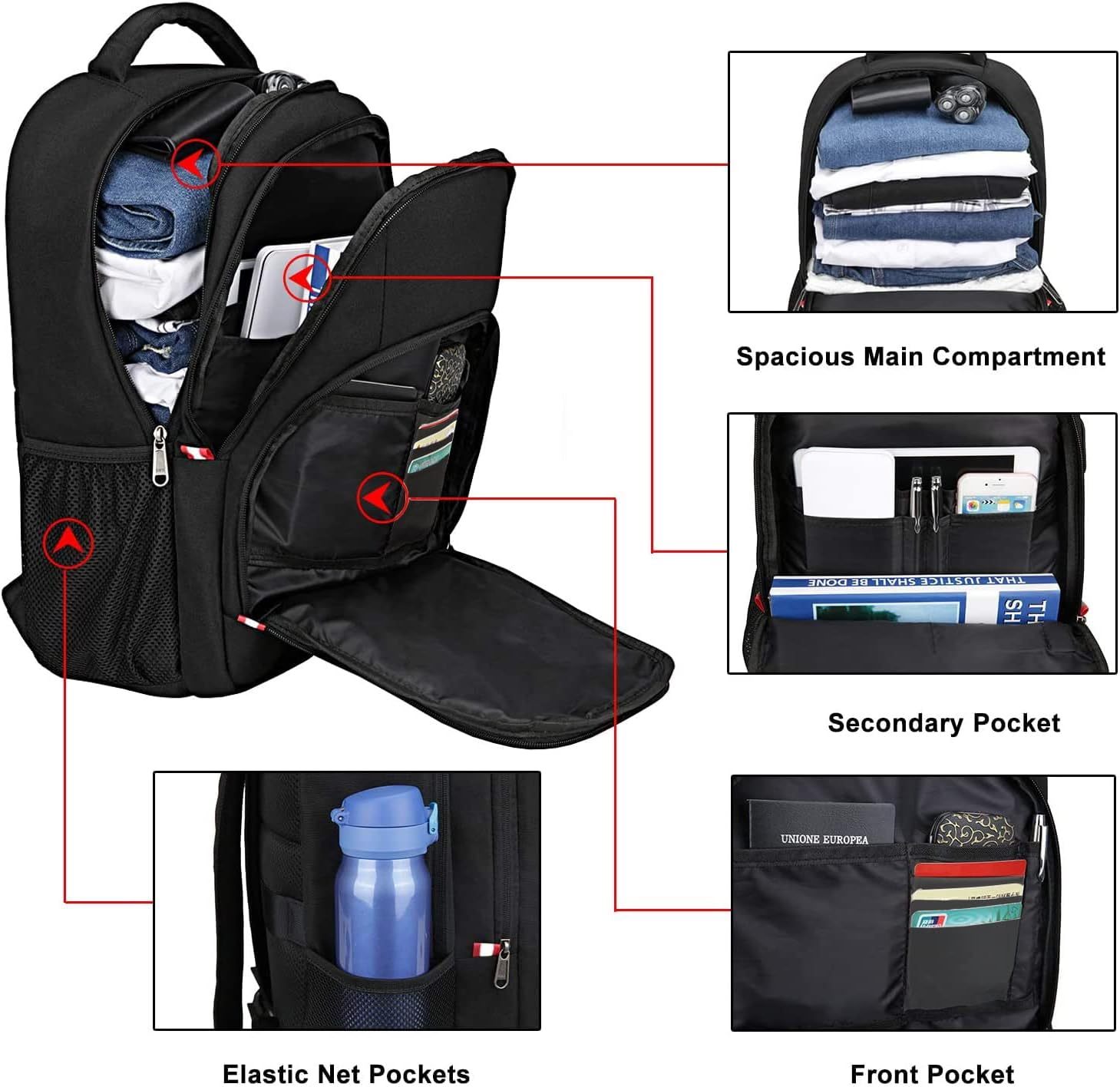 Laptop Backpack details