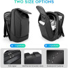 Wholesale Travel Laptop Backpack Black Backpack for Men and Women with USB Slit Business