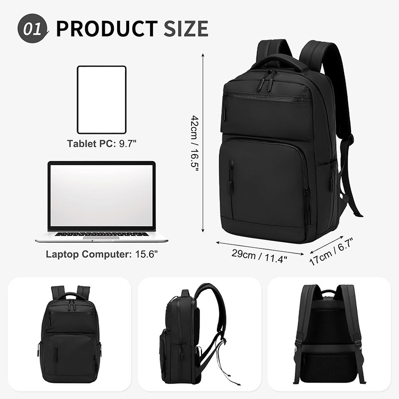 The Size of Laptop Backpack