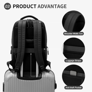 Factory Wholesale Low MOQ Waterproof Laptop Backpack for Men & Women