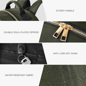 Factory Wholesale Travel Laptop Backpack for women Work Backpack Woman with USB Charging Port