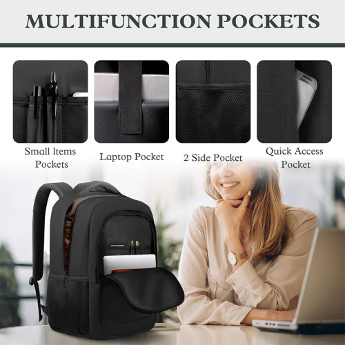 Custom Travel Backpack For Men Women Large Laptop Bag Airline Approved for Business Work College School Backpack