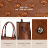 Custom Factory Wholesale Laptop Tote Bag for Women Leather Work Computer Bag