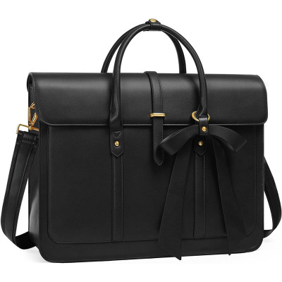 Factory Manufacturer Laptop Bag for Women PU Leather Laptop Shoulder Bags Messenger Bags