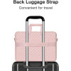 Bulk Pricing Laptop Bag  Computer Messenger Bag Office Travel Business with 3 Pockets&Strap Pink