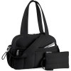Design Travel Duffel Bag for Women, Puffer Gym Bag Sports Tote with Wet Pocket