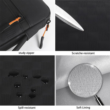 Laptop Case Sleeve, Factory Wholesale Waterproof & Shockproof Protective Cover with Carry Handle