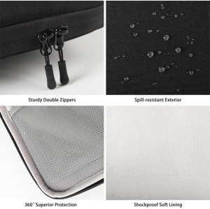 Factory Wholesale Laptop Sleeve Case Waterproof & Shockproof Computer Bag with Handle for MacBook