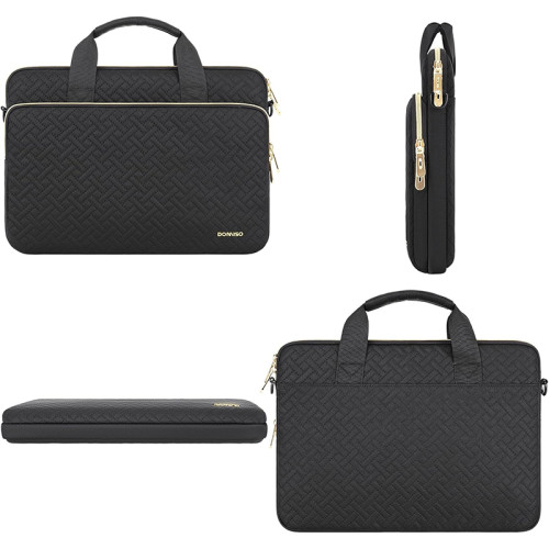 Factory Wholesale Laptop Sleeve Protective Case Cover Waterproof Computer Cases Bag with Shoulder Strap