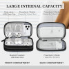 Factory Wholesale Travel Cable Organizer Pouch Electronic Accessories Carry Case Portable Waterproof Double Layers All-in-One Storage Bag
