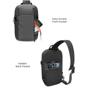 Factory Wholesale Sling Backpack Crossbody Bag for Men Women Daypack Chest Shoulder bag forDaily Use  Work Travel
