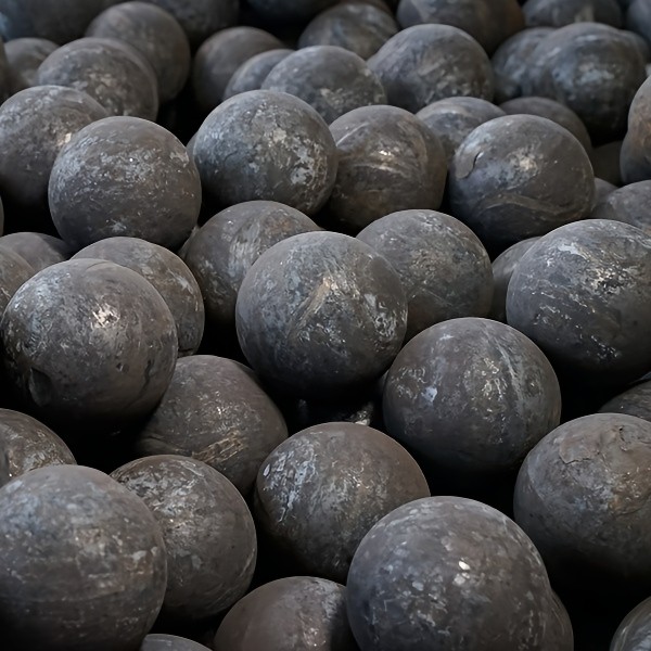 Forged steel ball