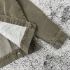 Denim Jacket Men | Army Green Vintage Style – Custom Streetwear OEM Manufacturer