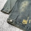 Denim Jacket Manufacturer | Distressed Jean Jacket OEM, Vintage Wash