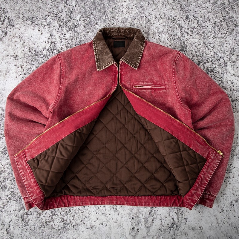 Detail image of jacket lining