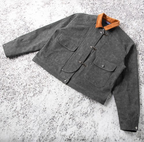 Canvas Work Jackets Manufacturer | Duck Canvas Toggle-Front Work Jacket OEM