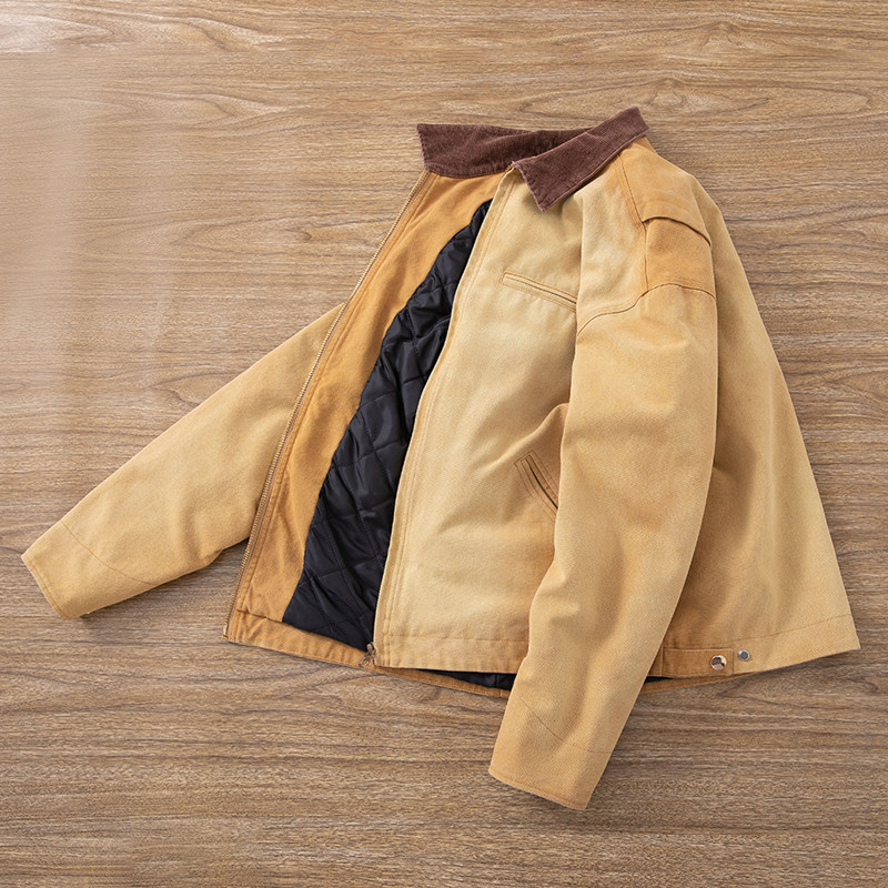 Detail image of jacket lining