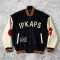 Wool and Leather Varsity Jacket | Chenille Patch, Quilted Lining OEM