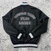 Nylon Satin Varsity Jacket Manufacturer | Lightweight Letterman OEM