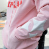 Puff Print Hoodie Manufacturer | Pink Streetwear Fleece | Custom OEM