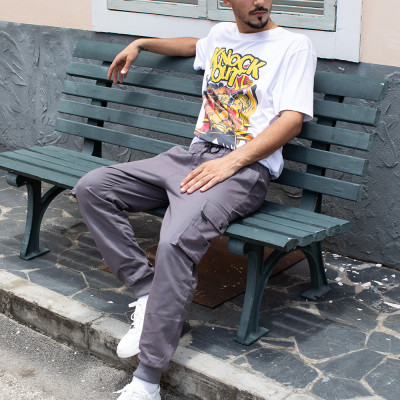 Custom Cargo Pants OEM — Jogger Fit Workwear Trousers with Multi Pockets