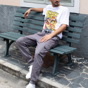 Custom Cargo Pants OEM — Jogger Fit Workwear Trousers with Multi Pockets