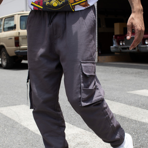 Custom Cargo Pants OEM — Jogger Fit Workwear Trousers with Multi Pockets