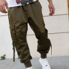 Custom Nylon Cargo Pants — Jogger Cuff, Multi-Pocket, OEM/ODM Factory