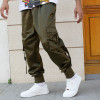 Custom Nylon Cargo Pants — Jogger Cuff, Multi-Pocket, OEM/ODM Factory