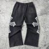 Custom Wide Leg Sweatpants | Gothic Cross Streetwear – OEM Pants Manufacturer