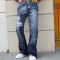 Bleach Distressed Denim Jeans | Street Fit – Custom Jeans Manufacturer