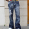 Bleach Distressed Denim Jeans | Street Fit – Custom Jeans Manufacturer