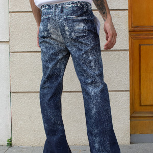 Bleach Distressed Denim Jeans | Street Fit – Custom Jeans Manufacturer