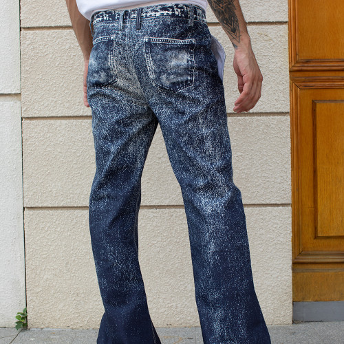 Bleach Distressed Denim Jeans | Street Fit – Custom Jeans Manufacturer