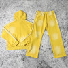 Custom tracksuit set manufacturer – fleece hoodie and pants