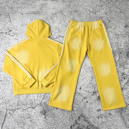 Custom tracksuit set manufacturer – fleece hoodie and pants