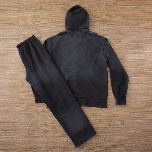 Custom Fleece Tracksuit Set OEM Supplier for Streetwear Brands