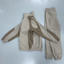 Custom Tracksuit Set Supplier for Color Block Woven Sportswear