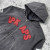 Custom Gothic Cross Hoodie Set | Tracksuit Set