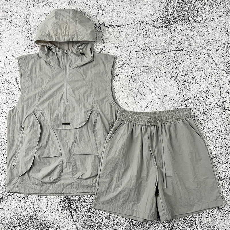 Green retro jacket model display