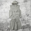 Custom tracksuit set vest & shorts OEM manufacturer