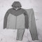 Custom tracksuit set for brands, lightweight hooded wind suit